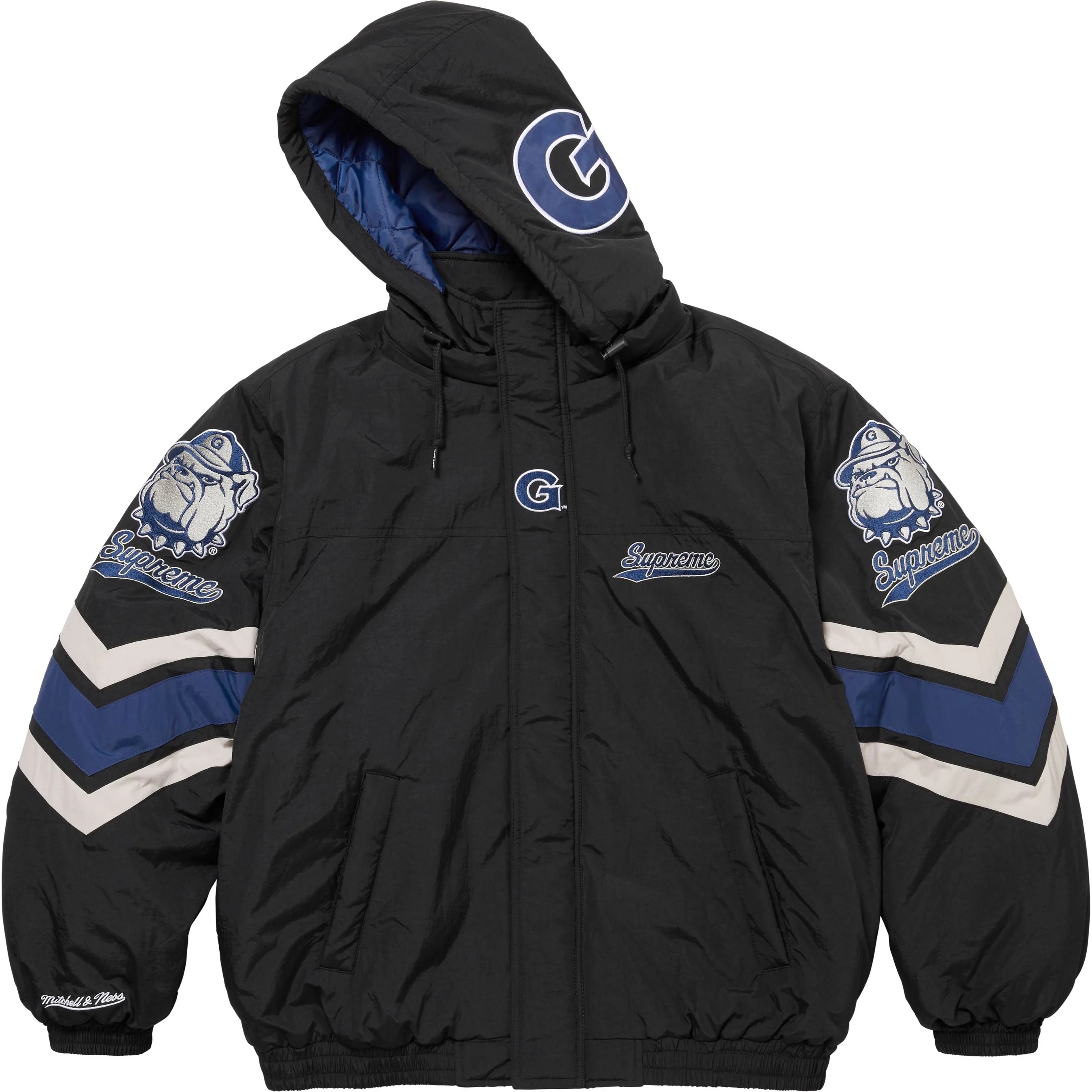 Supreme®/Mitchell & Ness NCAA Hooded Stadium Jacket view 13